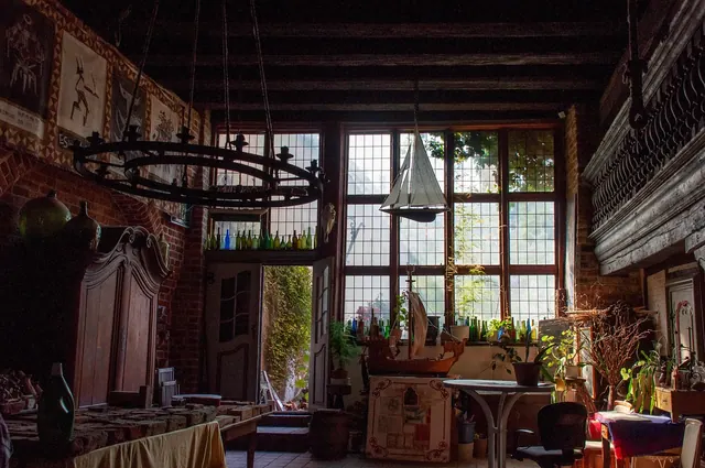 room, window, interior, building, space, interior design, furniture